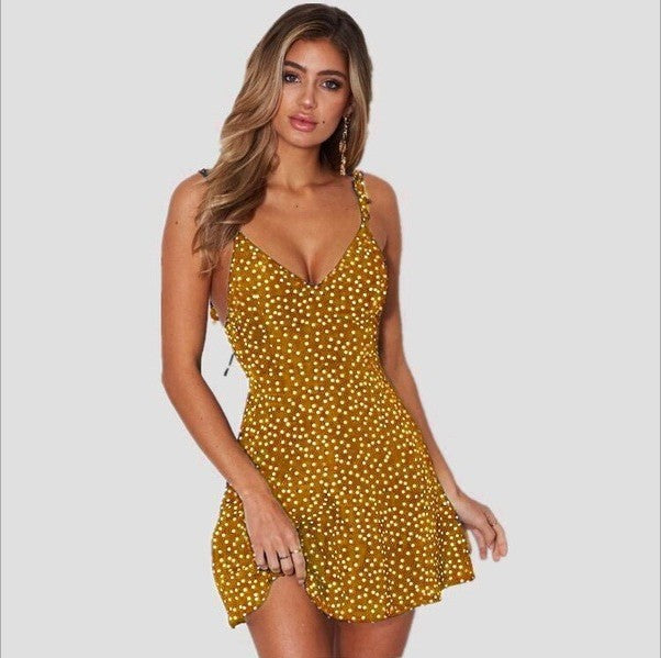 Polka Dot Sun Dress Mini