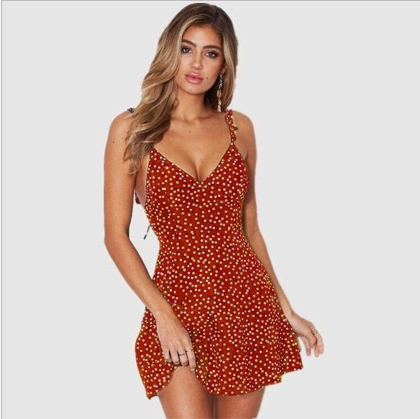 Polka Dot Sun Dress Mini