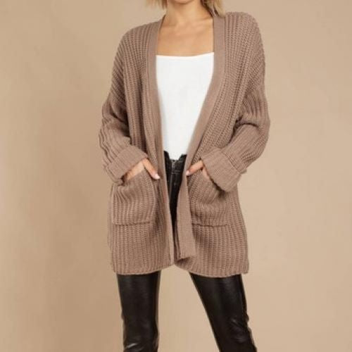 Knit Cotton Cardigan - goddessinc.com