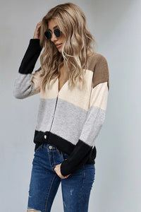 Colorblock Cardigan