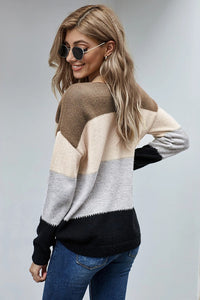 Colorblock Cardigan