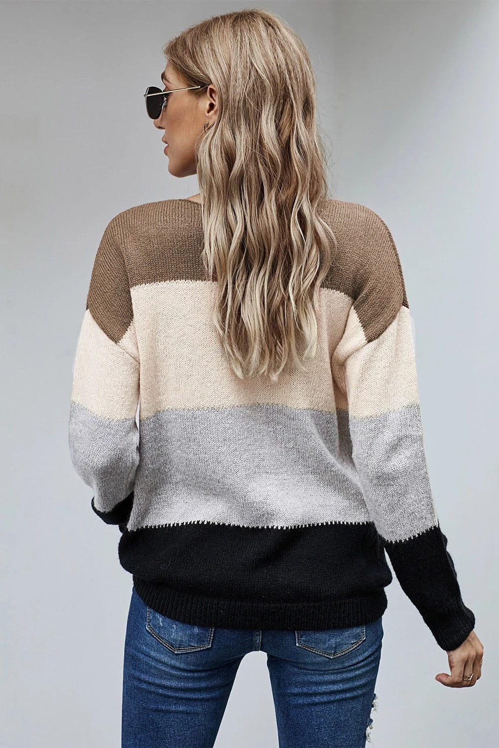 Colorblock Cardigan