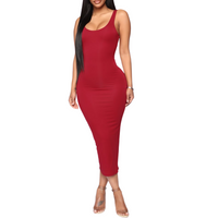 Basic Midi Dress - goddessinc.com