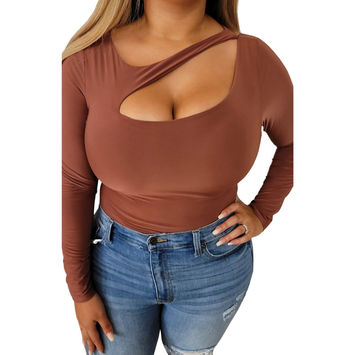 Keyhole Long Sleeve Bodysuit