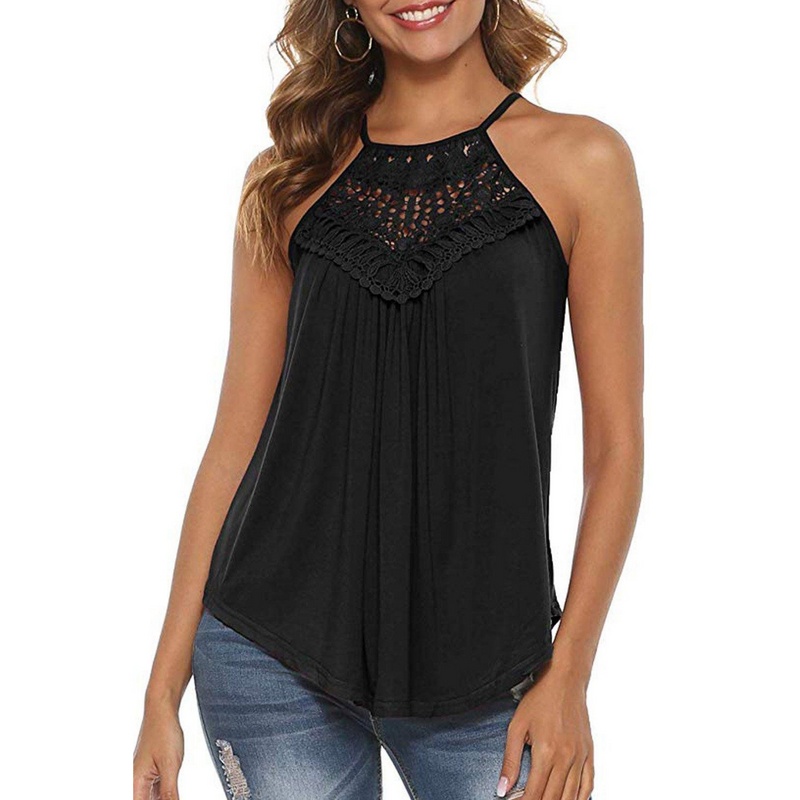 Crochet Flowy Tank