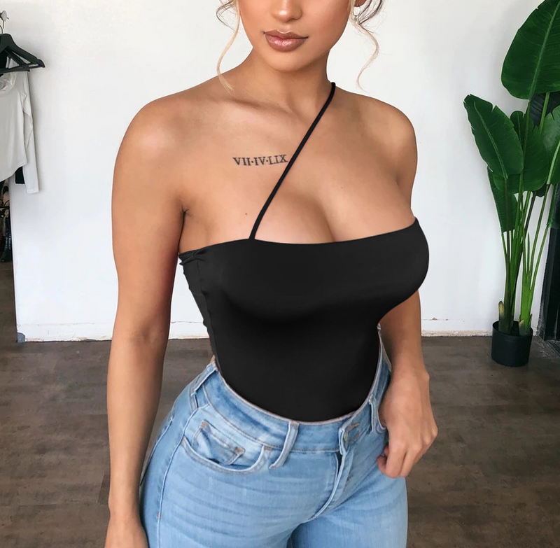 A Cross the Shoulder Top - goddessinc.com